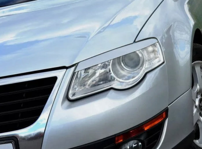 Sopracciglia per VW PASSAT B6 3C 2005-2010 palpebre fari ABS Plastica