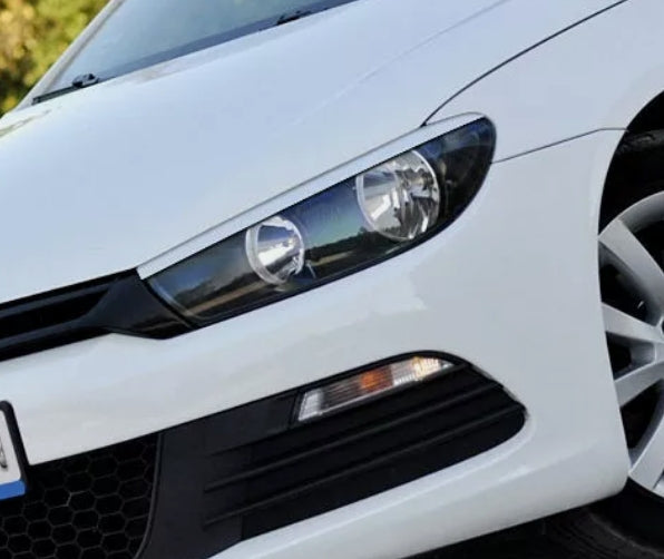 Sopracciglia per VW SCIROCCO III 3 2008-2014 ABS Plastica palpebre fari