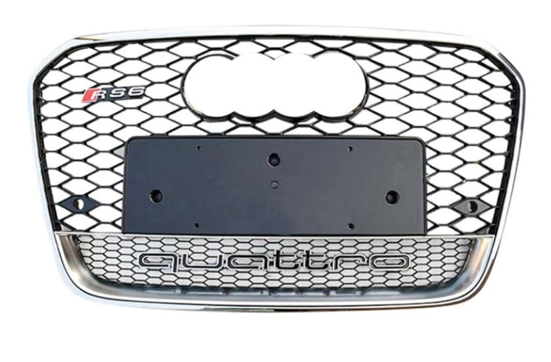 💫ART.2837 Griglia Anteriore RS6 Style Quattro Audi A6 C7 FL 2015+💫
