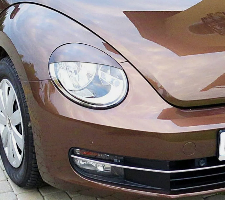 Sopracciglia per VW BEETLE 2011 + plastica ABS, NUOVI