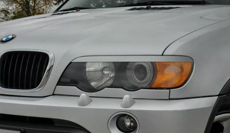 Palpebre dei fari per BMW X5 E53 1999-2003 ABS Plastica, NUOVE