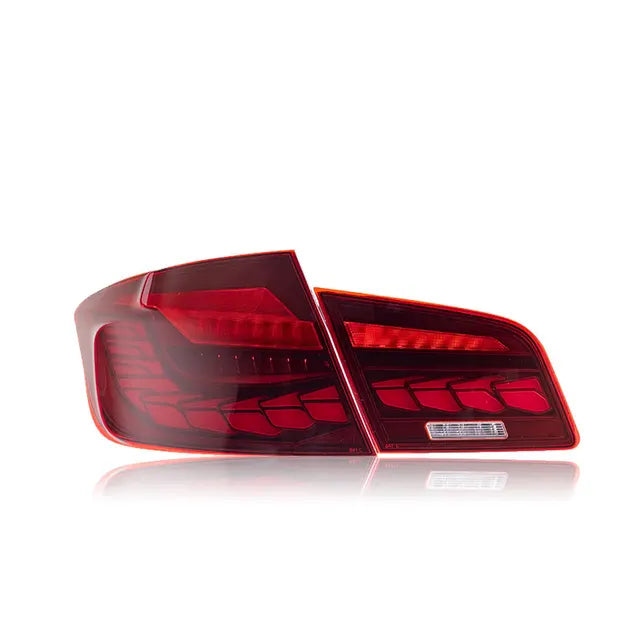 💎FARI POSTERIORI ADATTI PER BMW serie 5 2011-2017 F10 F18 NERO 💎