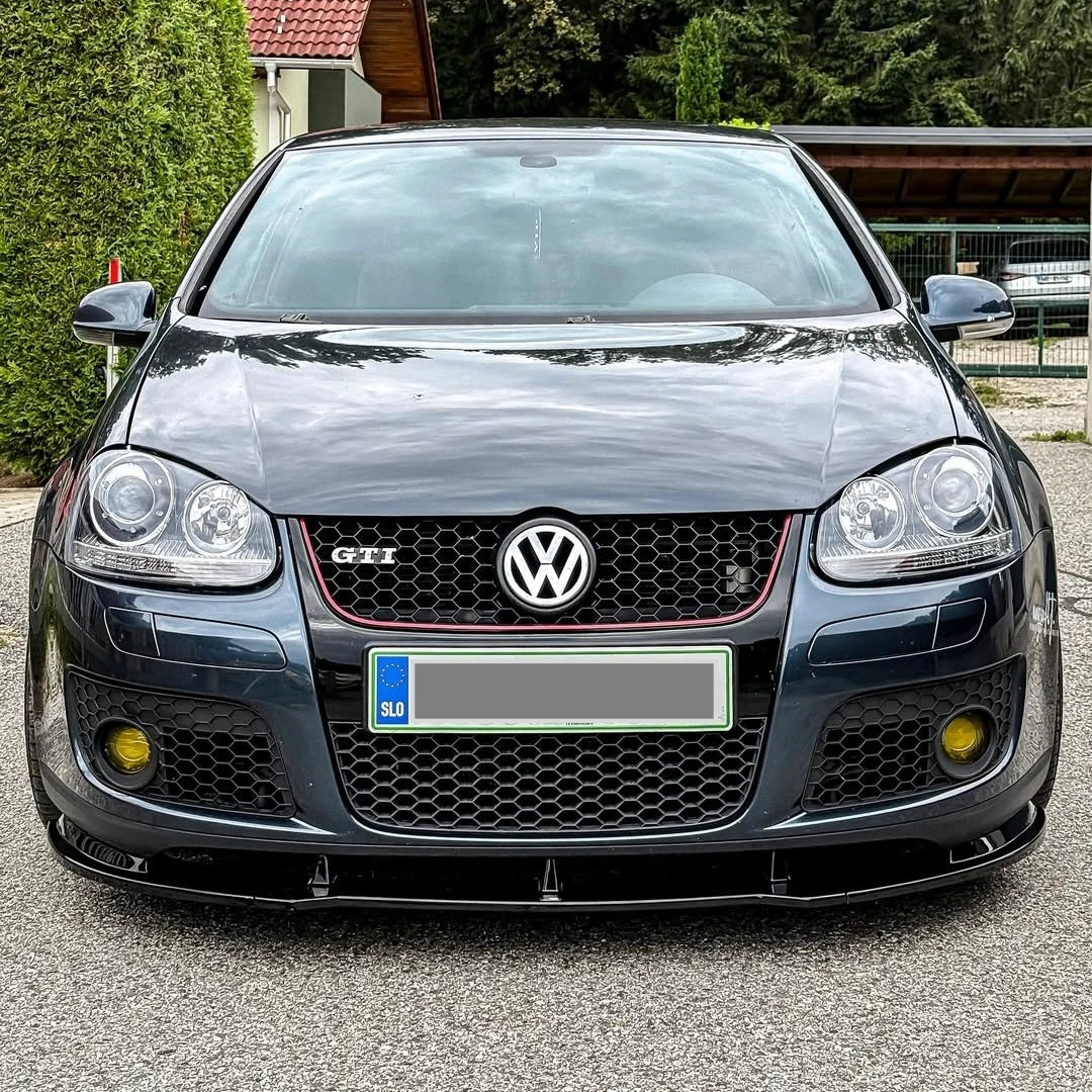 💫ART.8561 Splitter Anteriore (3PZ) Stile Maxton per VW Golf 5 MK5 GTI 2005-2008💫