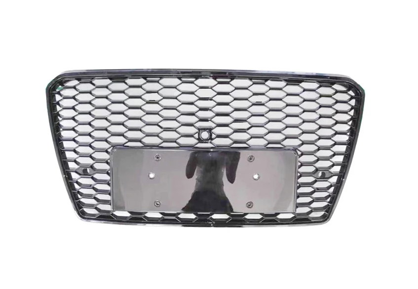 💫ART.4585 Griglia adatto per Audi A7/RS7 Nero Lucido, Argento e Grigio 12-15💫