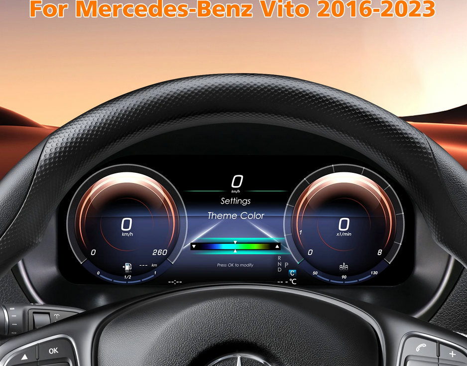π VIRTUAL COCKPIT Mercedes-Benz Vito 2016 - 2023π