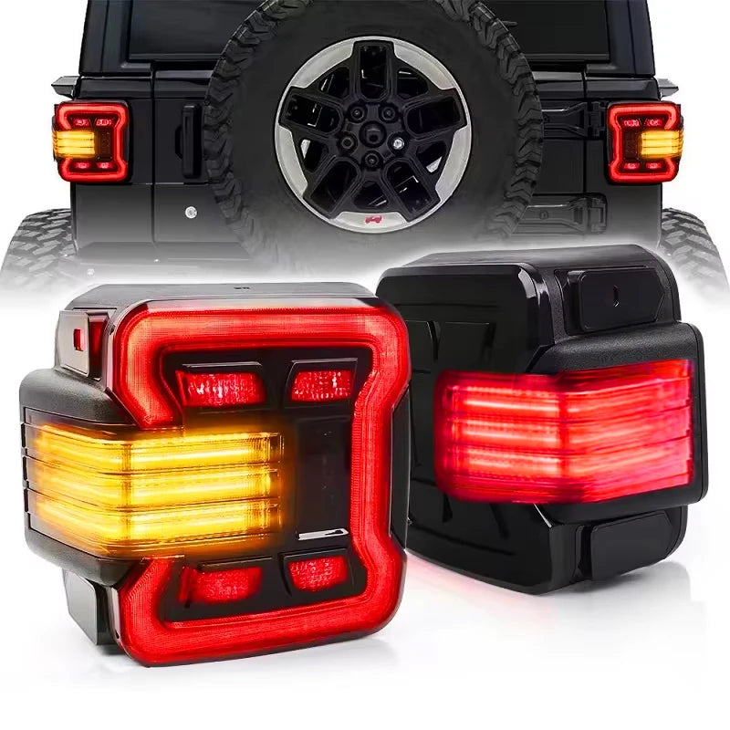 💫ART.3402 Fanali posteriori Z-TOYO LED per Jeep Wrangler JK 2007-2017💫