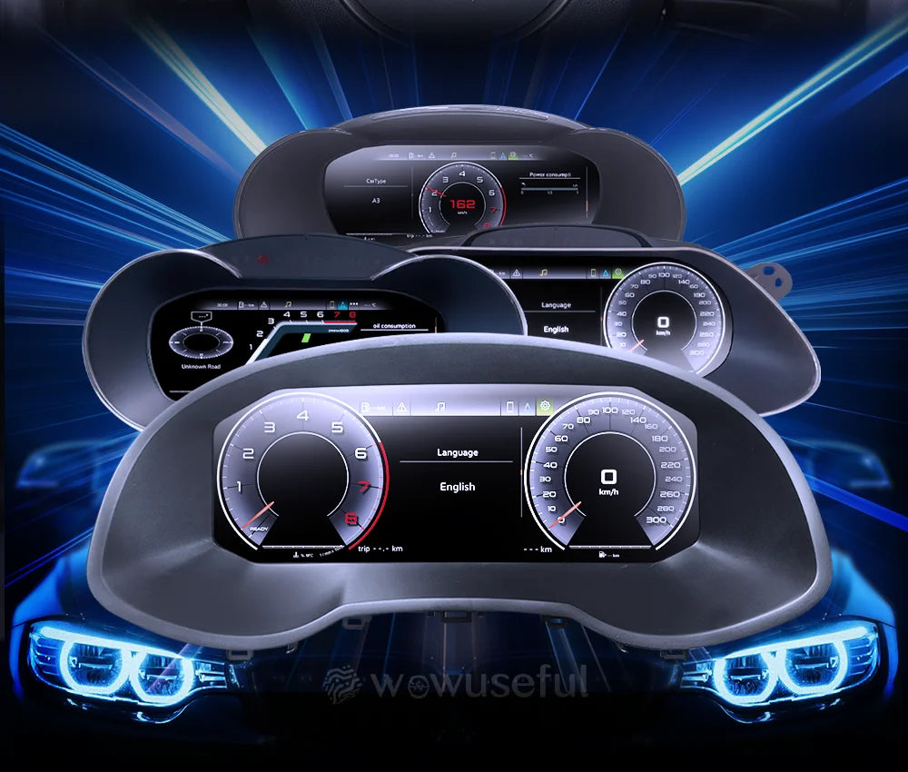 💫ART.3432 Cockpit virtuale digitale LCD per Audi A3 8P 2008-2013💫