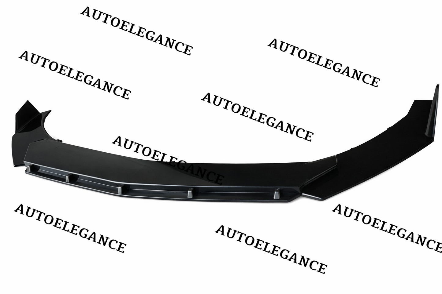 💫ART.9564 SPLITTER ANTERIORE PER FIAT 500 ABARTH NERO LUCIDO💫