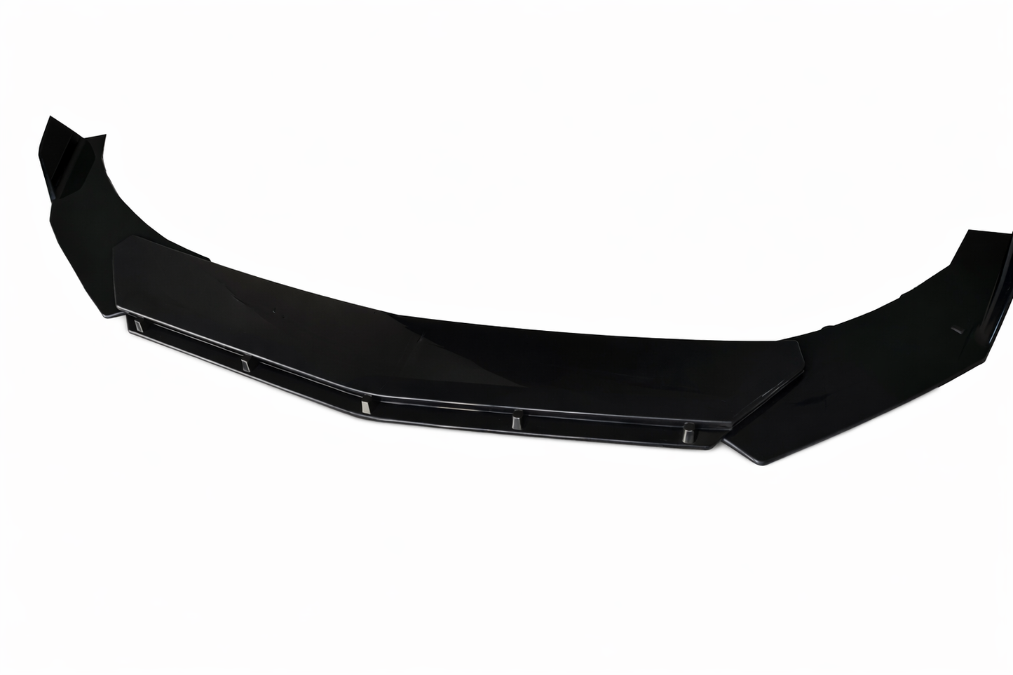 💫ART.0037 SPLITTER ANTERIORE IN ABS PER RENAULT CLIO 5 NERO LUCIDO💫