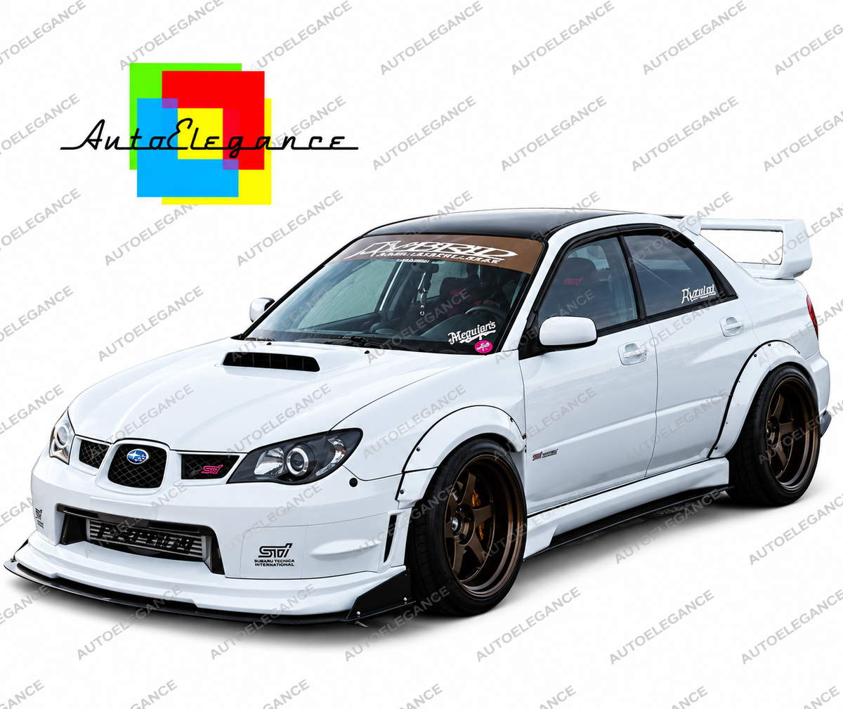 👉ART.10957 Kit passaruota larghi adatti per Subaru Impreza 2000-2007👈