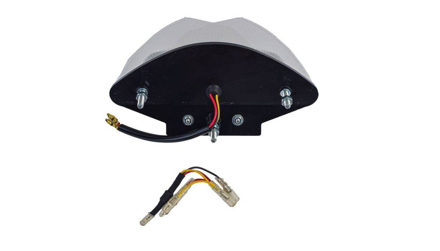 Clear Glass Scooter Rear Light for MBK Nitro Yamaha Aerox Italjet Dragster CPI Hussar