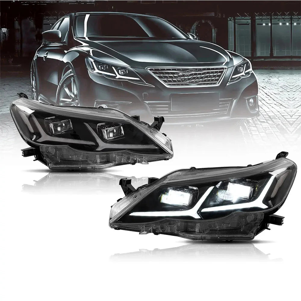 Fari a LED per Toyota Reiz Mark X 2010-2013 con indicatore sequenziale YAA-RZ-0193A