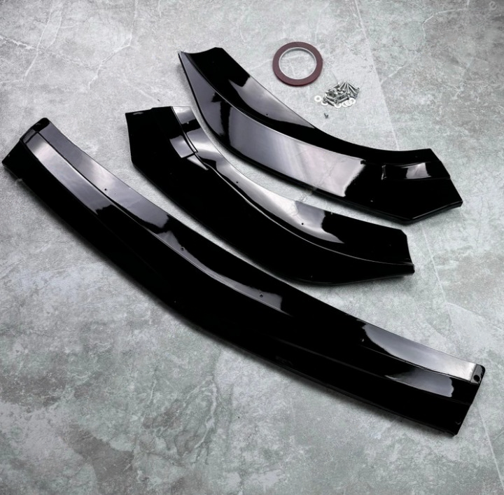 πART.8256 SPLITTER Mercedes Benz A Class W177 2018+ NERO π