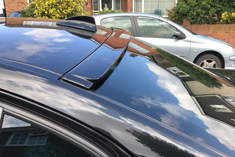 BMW 3 E90 2004-2012 Berlina SPOILER FINESTRINO nero lucido