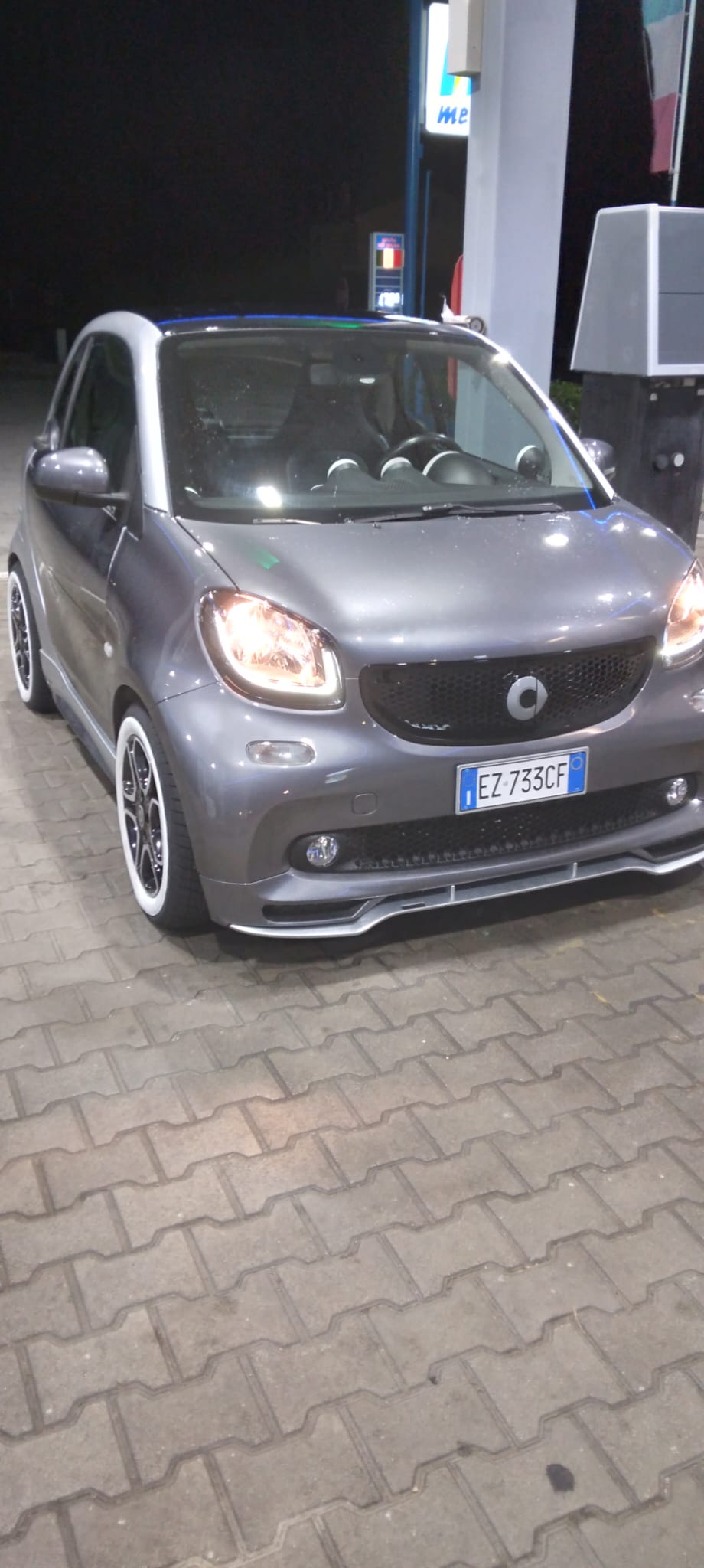 Sotto paraurti splitter Smart 453