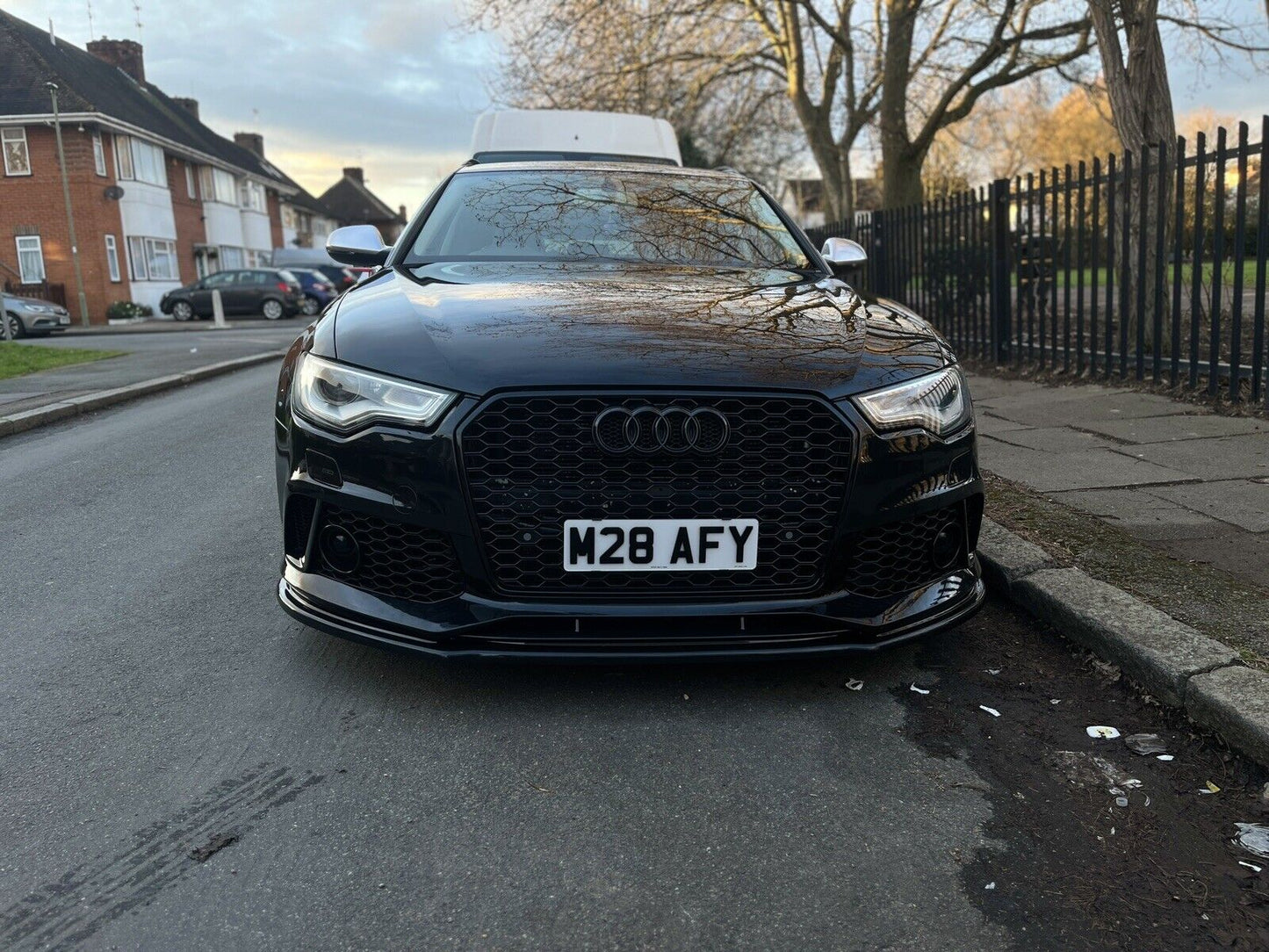 Splitter Anteriore AUDI RS6 C7-C7 Facelift 2013-2017 Con ABE TÜV