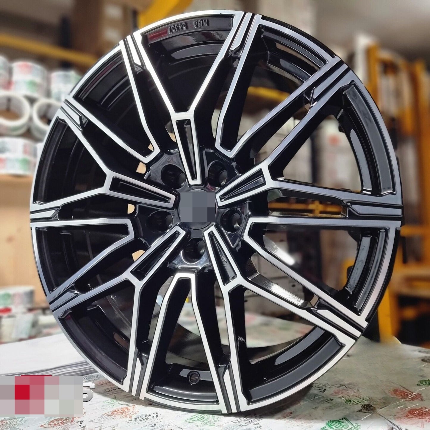 B3N KIT 4 Alloy Wheels 8.5 x 18 Compatible with Audi Q2 Q3 Q4 Q5 E-tron S-line