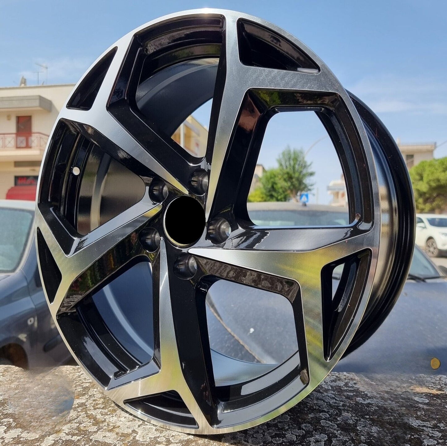 CERCHI IN LEGA ADATTI PER VW 17" X4 SET