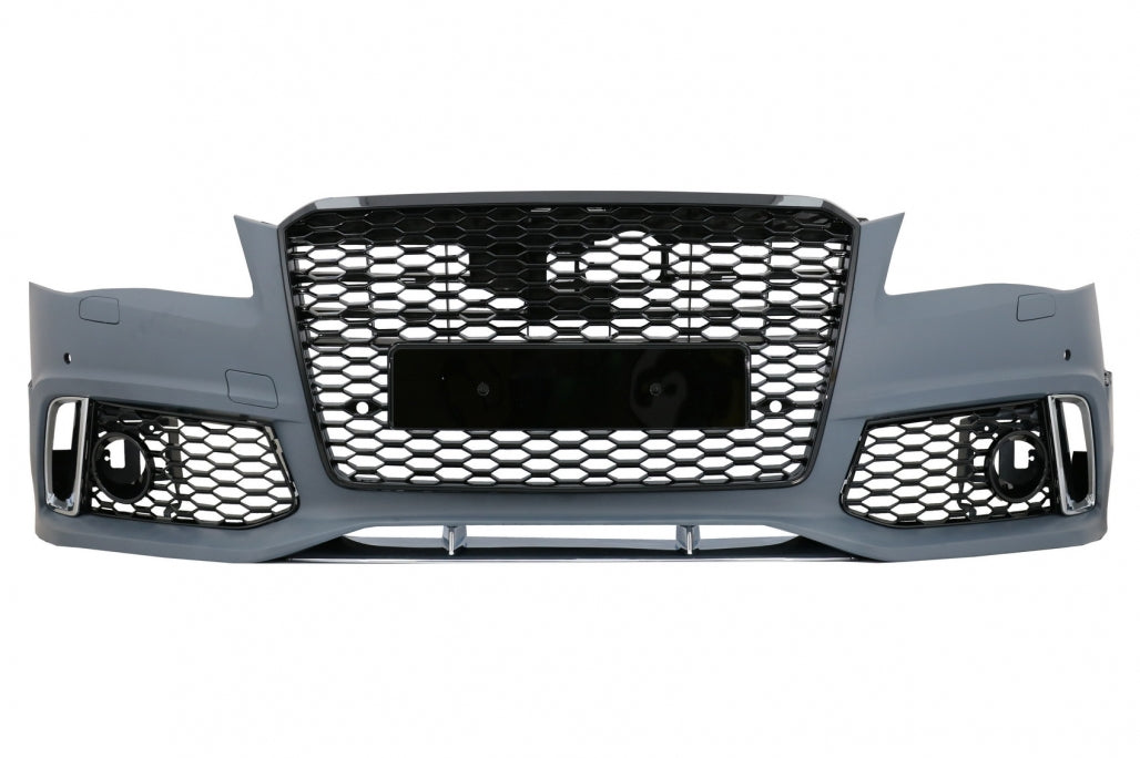PARAURTI ANTERIORE ADATTO PER Audi A8 LOOK RS8 D4 4H (2010-2013) RS Design