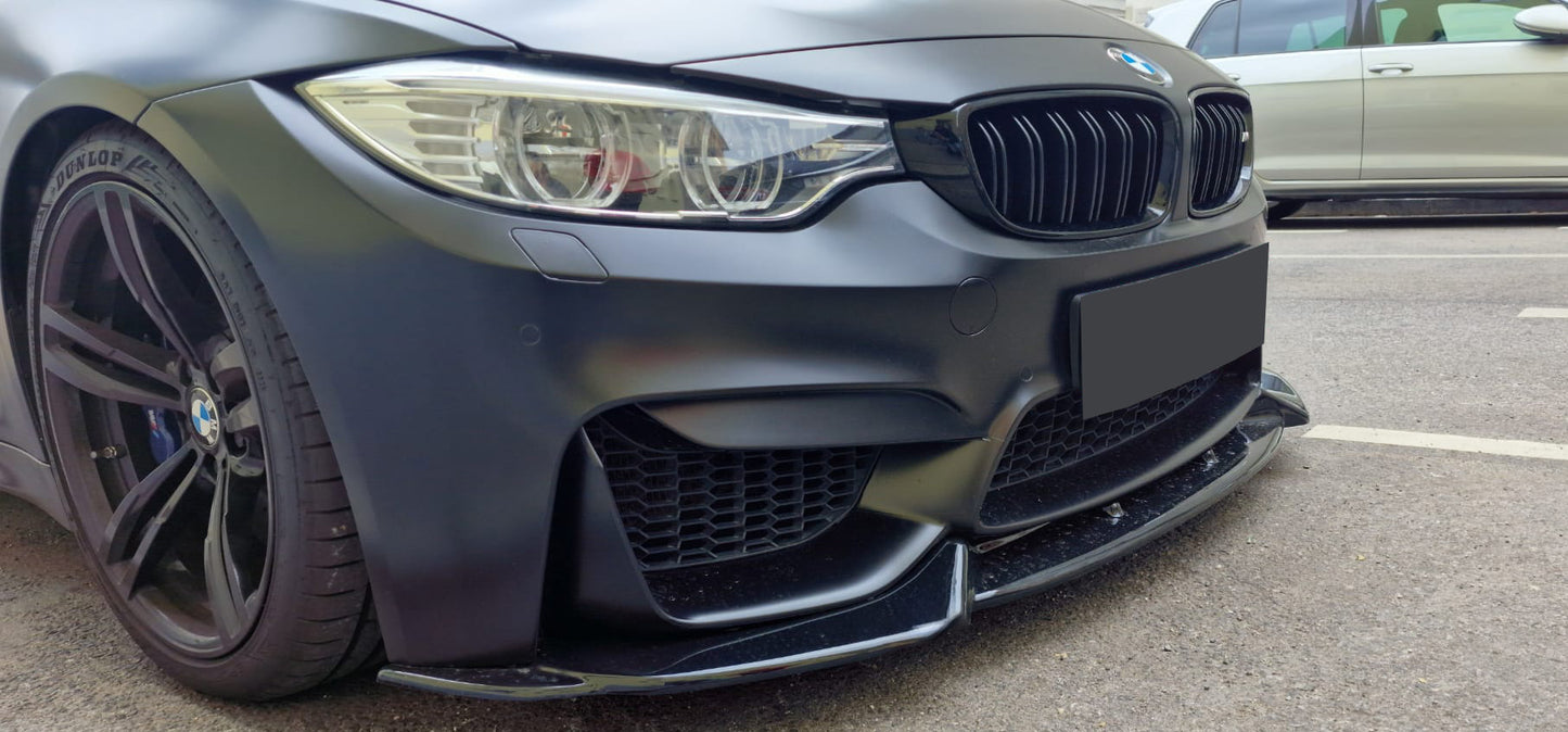 Splitter Anteriore BMW M4 Series F82 2014-2020 Con ABE TÜV