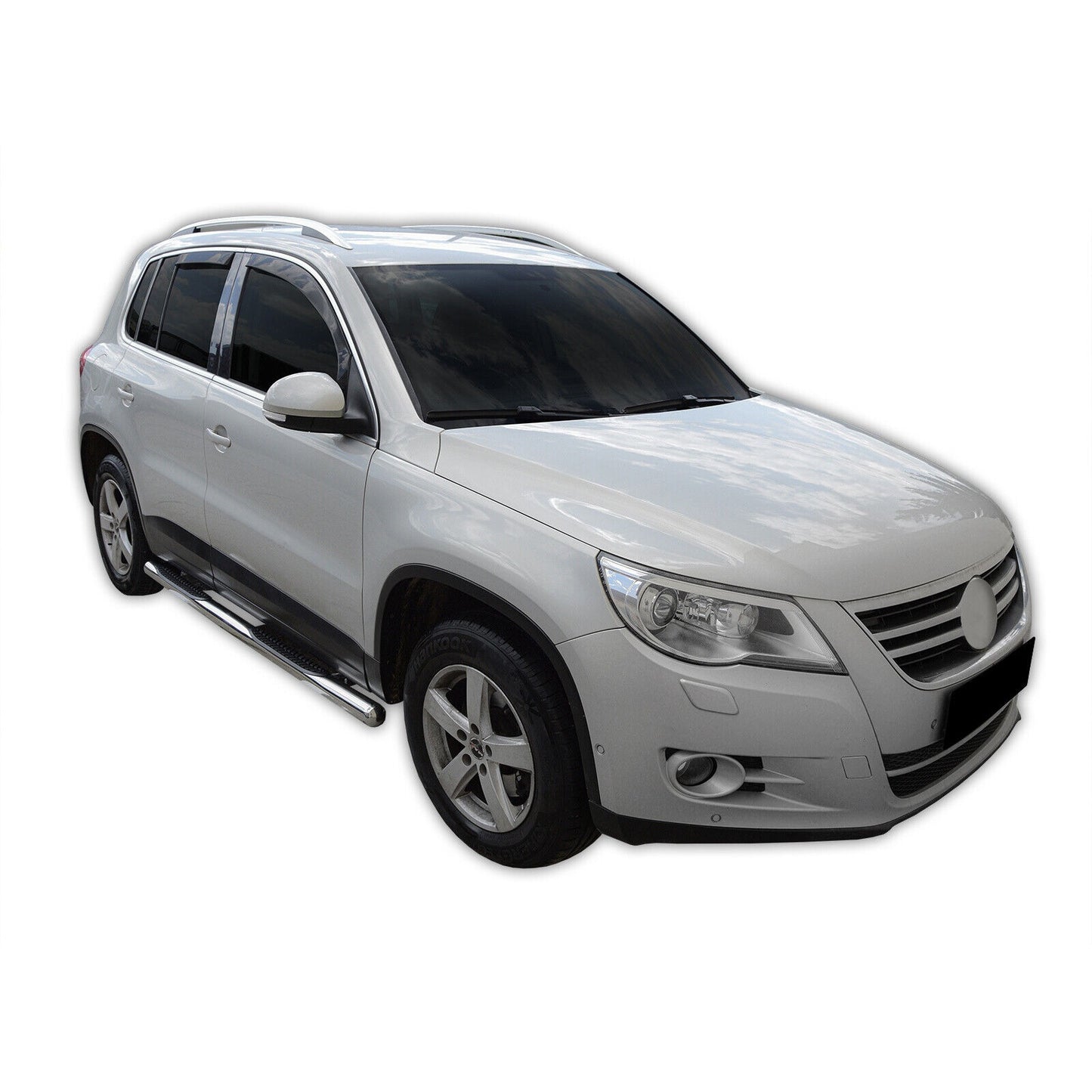 BARRE LATERALI PEDANE SOTTOPORTA INOX SPEDIZIONE GRATUITA per VW TIGUAN