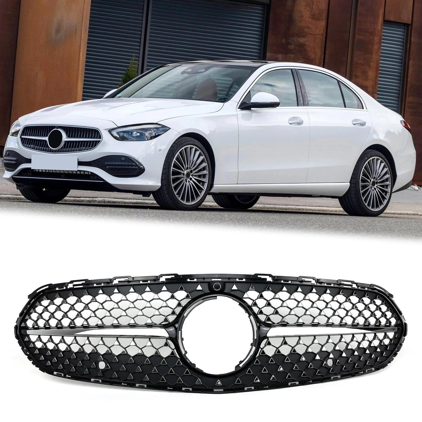 GRIGLIA ADATTO PER MERCEDES CLASSE C W206