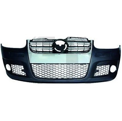 PARAURTI ANTERIORE GOLF 5 GTI LOOK R32 GRIGLIA CROMATA