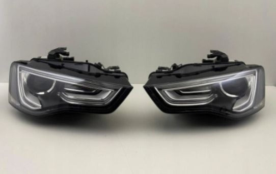 COPPIA FARI ANTERIORI AUDI A5 12-16 XENON DI SERIE CENTRALINE LAMAPDINE NON INCLUSE