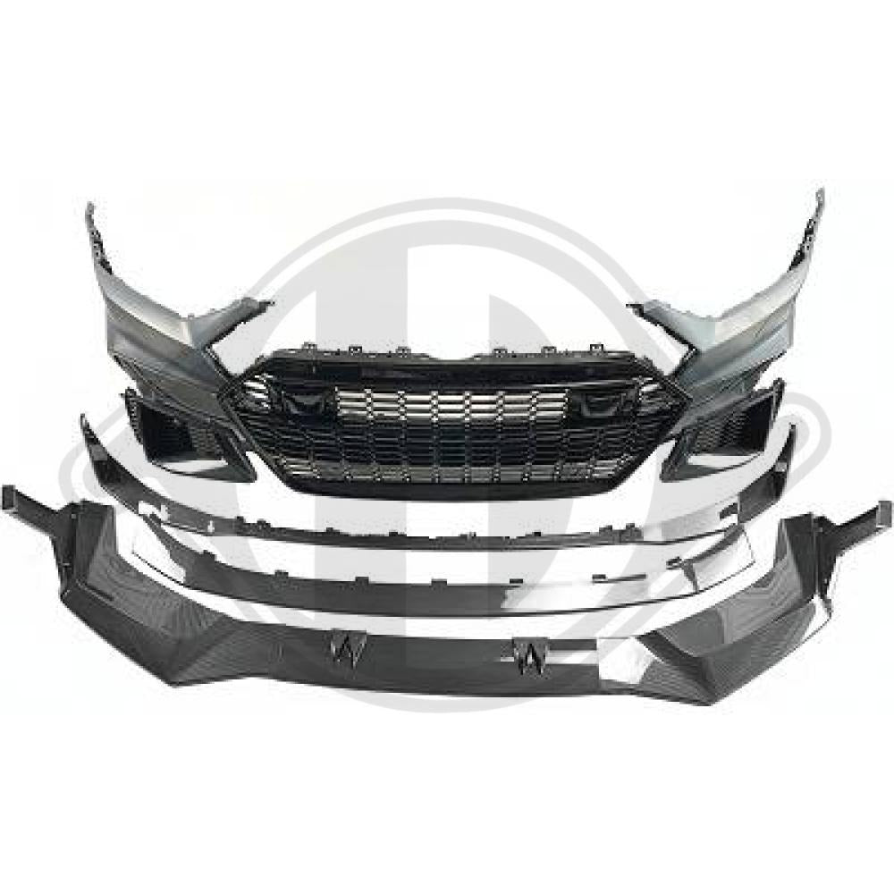 paraurti anteriore adatto per audi a7 4k8 (2018-up) look rs7