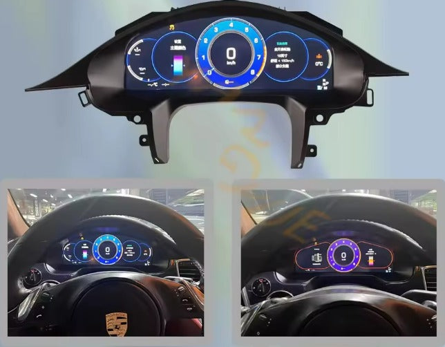 vrtual cockpit per Porsche Panamera