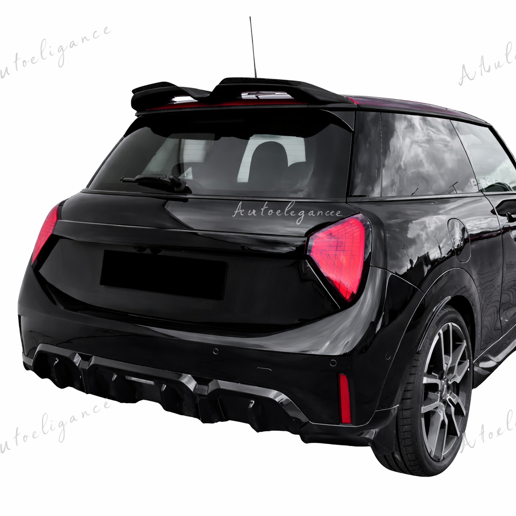 🔥SPOILER ALETTONE POSTERIORE PER BAGAGLIAIO MINI COOPER S F65 F66 24-25 NERO🔥