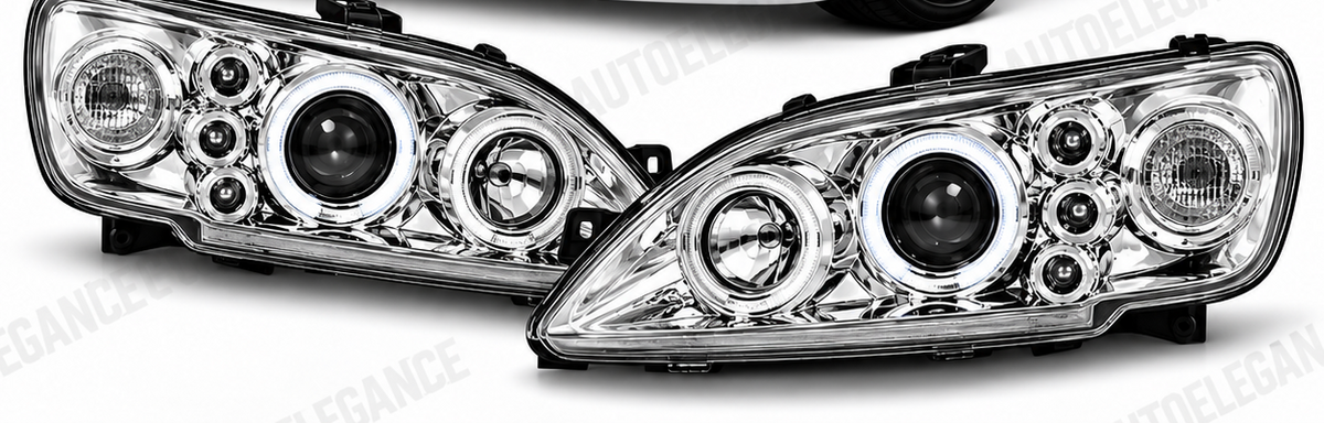 ART.11091 FARI ANTERIORI ADATTO PER PEUGEOT 306 05.97-03.01 LED