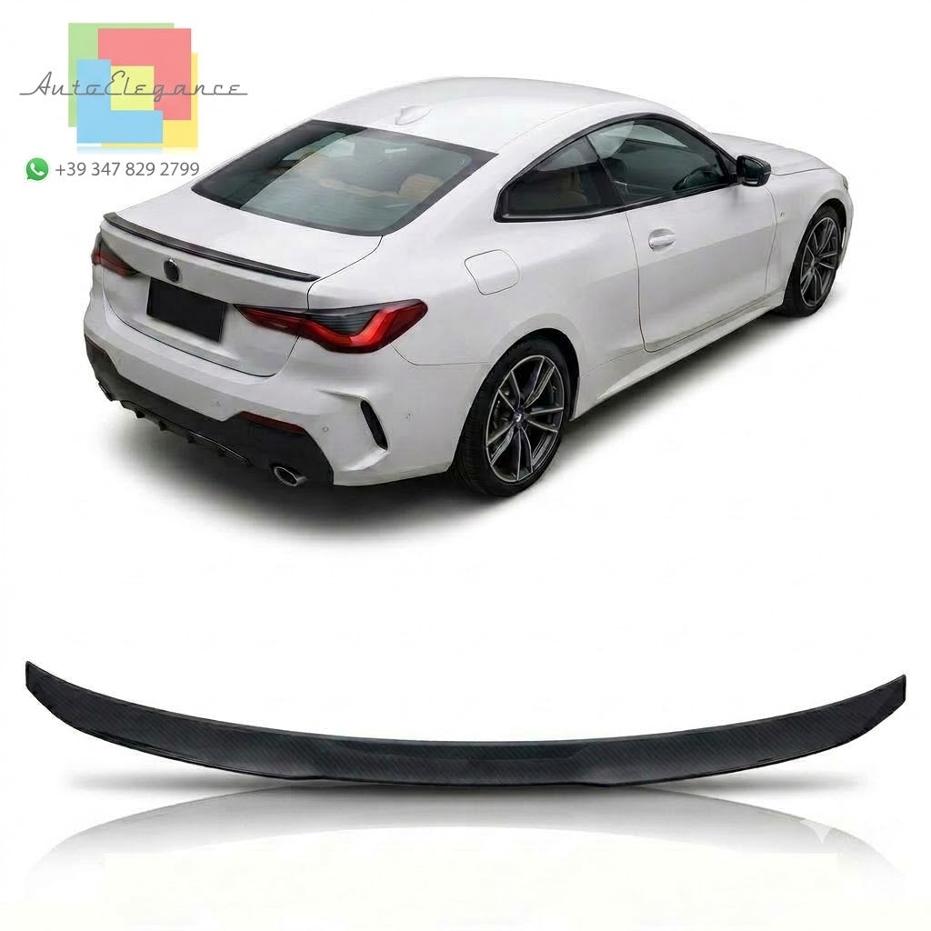 💫Spoiler posteriore effetto carbonio per BMW Serie 4 G22 Coupe 2020-2024💫