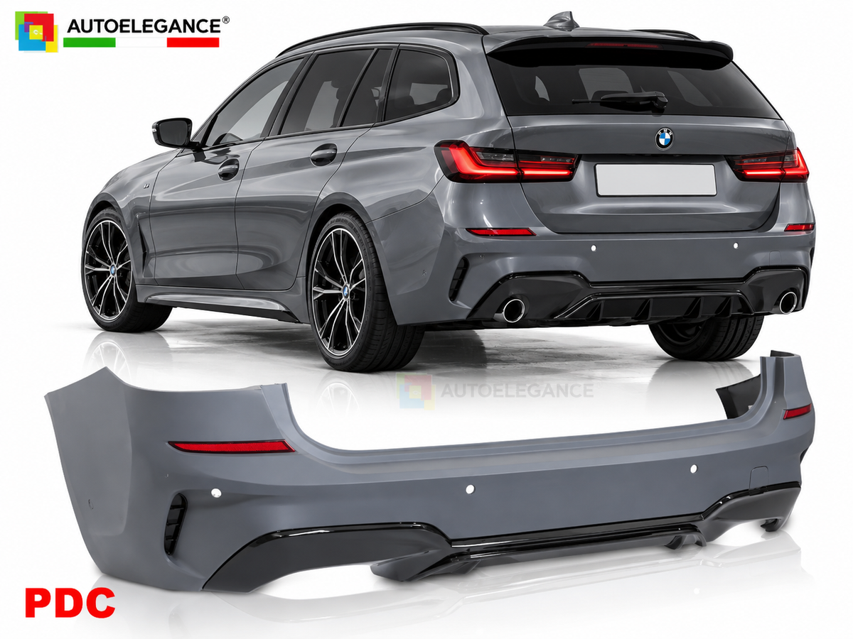 PARAURTI POSTERIORE STILE SPORT ADATTO PER BMW G21 19-22 LOOK M