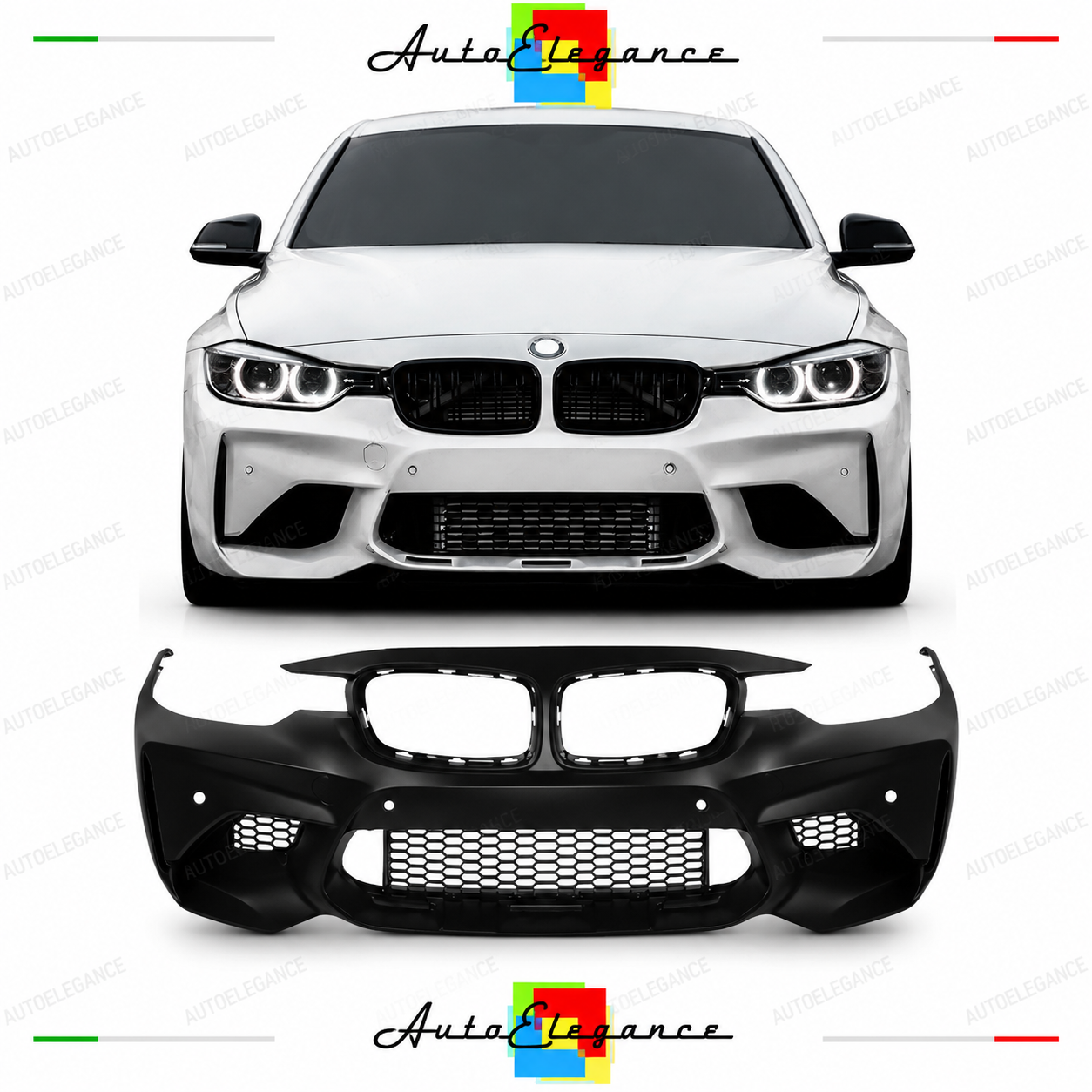 PARAURTI ANTERIORE BMW F30 F31 11-19 M3C COMPETITION PDC