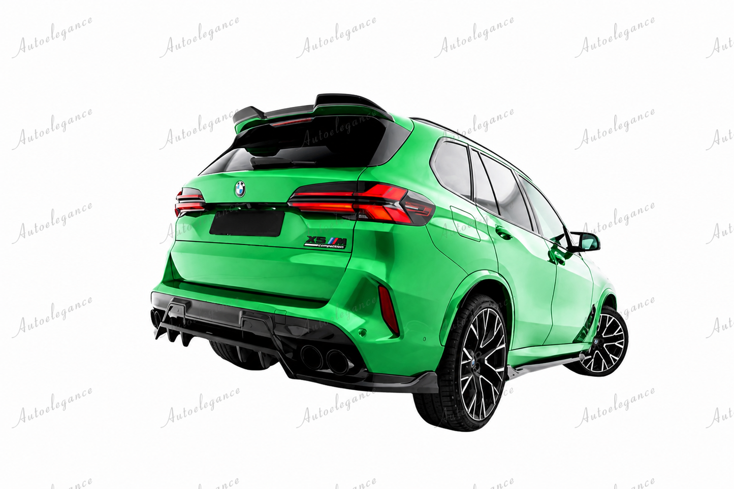 🔥ART.9778 SPLITTER POSTERIORE CON BARRE VERTICALI) BMW X5 M F95/ F95 FACELIFT🔥