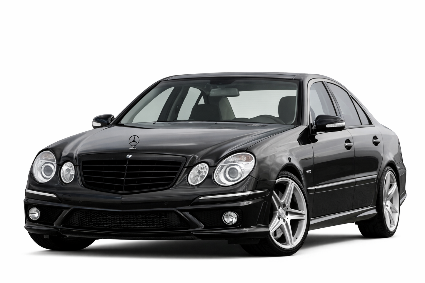 💫ART.9204 Griglia Nero Lucido per MERCEDES W211 / S211 2006-2009💫