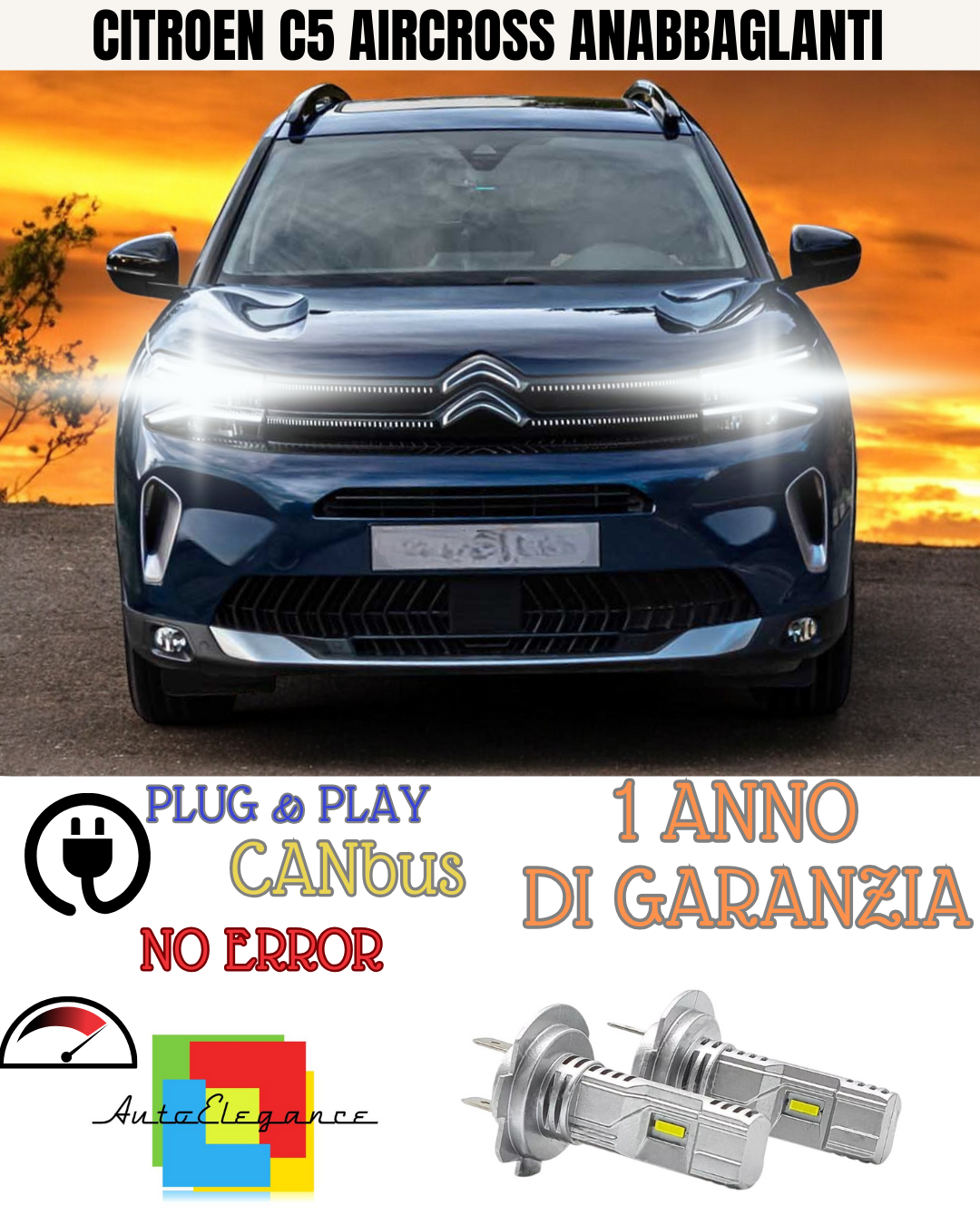Pack LED CITROEN C5 I BREAK (DE_) 2.0 HDi (DERHSB, DERHSE) (2001 à 2004) – Pack Complet