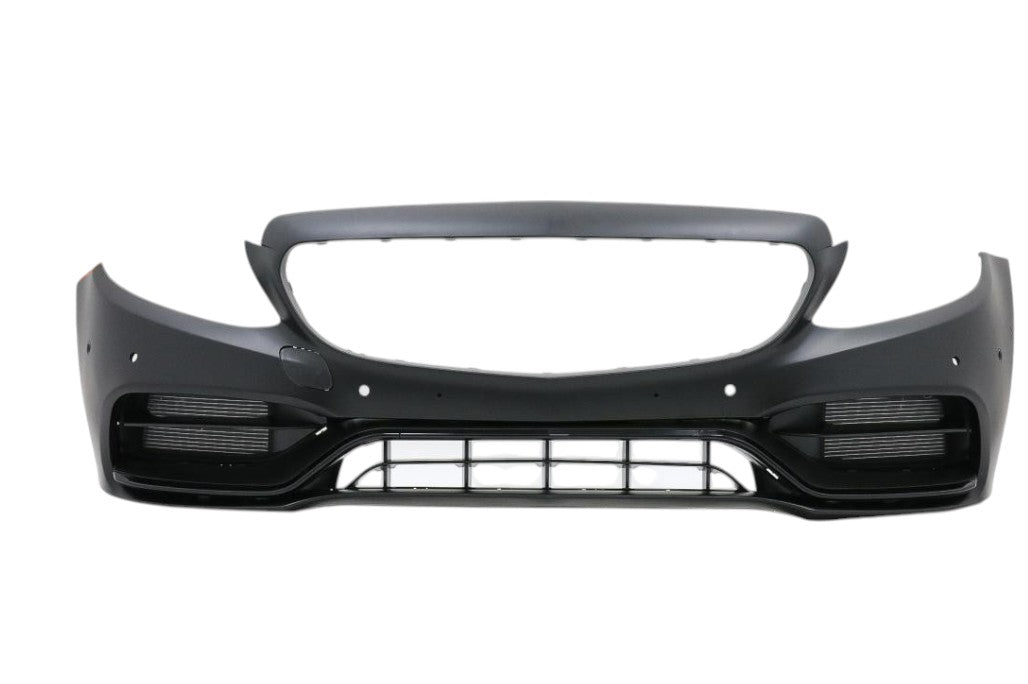 Paraurti anteriore C63 AMG Facelift Look per Mercedes Classe C (W205) Berlina Station Wagon Coupe Cabrio (2013-2021)