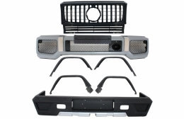omplete Conversion Body Kit suitable for Mercedes G-Class W463 (1989-2017) G63 G65 Design with Front Grille Panamericana All Black