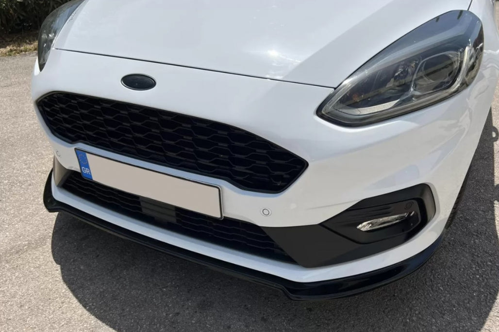 splitter paraurti anteriore adatto per Ford Fiesta Mk8 ST / ST-Line (2017-