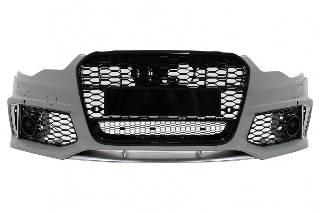 Paraurti anteriore con Griglia Centrale adatto per Audi A6 C7 4G 2011-2015 RS6