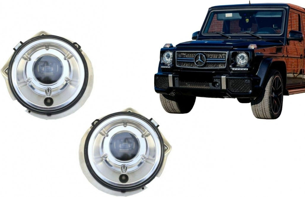 π Chrome headlights suitable for Mercedes G-Class W463π