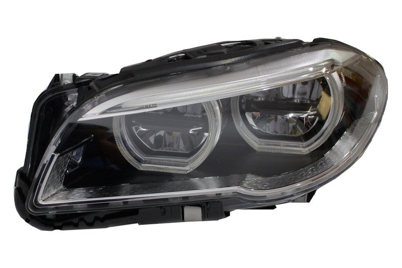 Fari Full LED adatti per BMW Serie 5 F10 F11 (2011-2013) Angel Eyes
