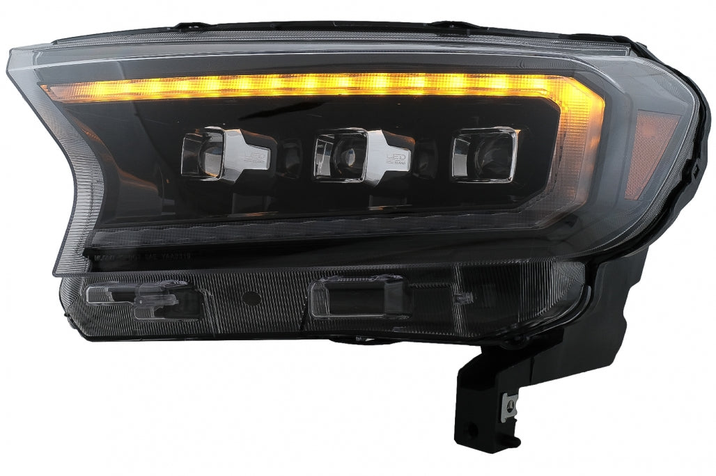 LED Headlights Light Bar Dynamic Start-up Display suitable for Ford Ranger Raptor (2015-
