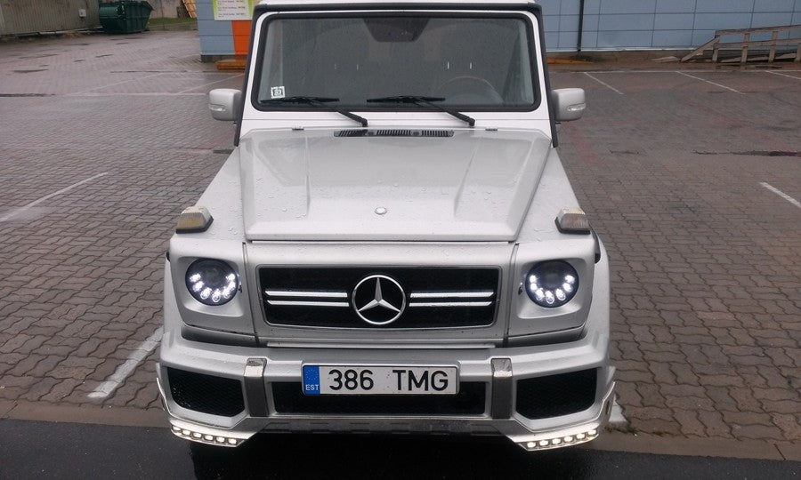 Fari a LED adatti per Mercedes Classe G W463 (1989-2012) Bi-Xenon Design Nero