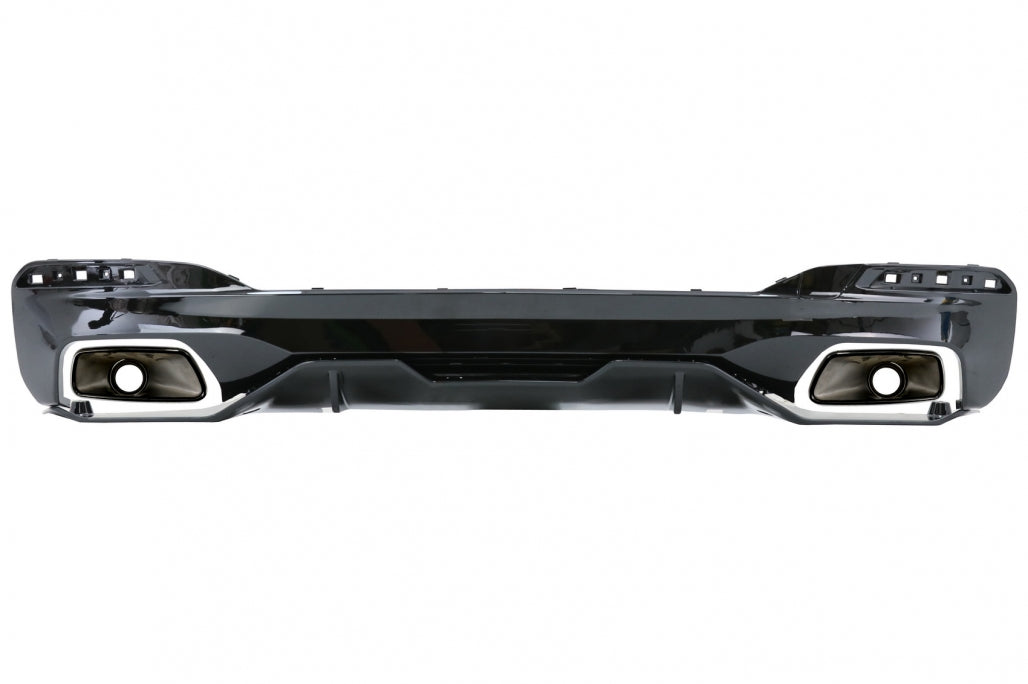 Rear bumper with exhaust tips suitable for BMW 5 Series G30 g38
