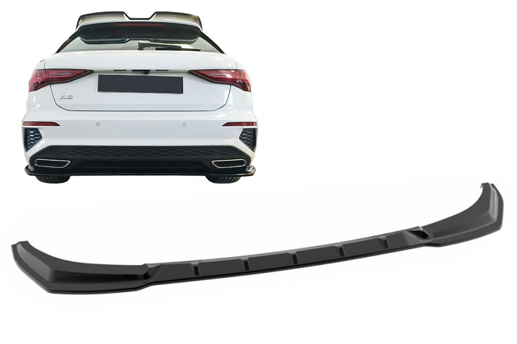 Splitter di estensione paraurti posteriore adatto per Audi A3 8Y S-Line