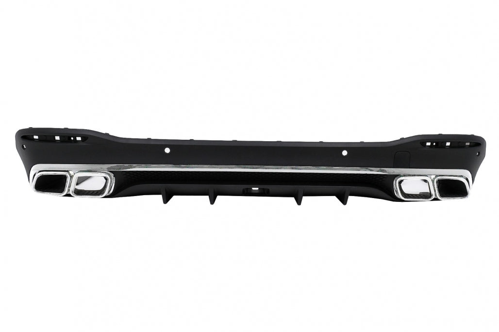 😍Diffusore Posteriore +Terminale di Scarico adatto per Mercedes GLE W167 V167