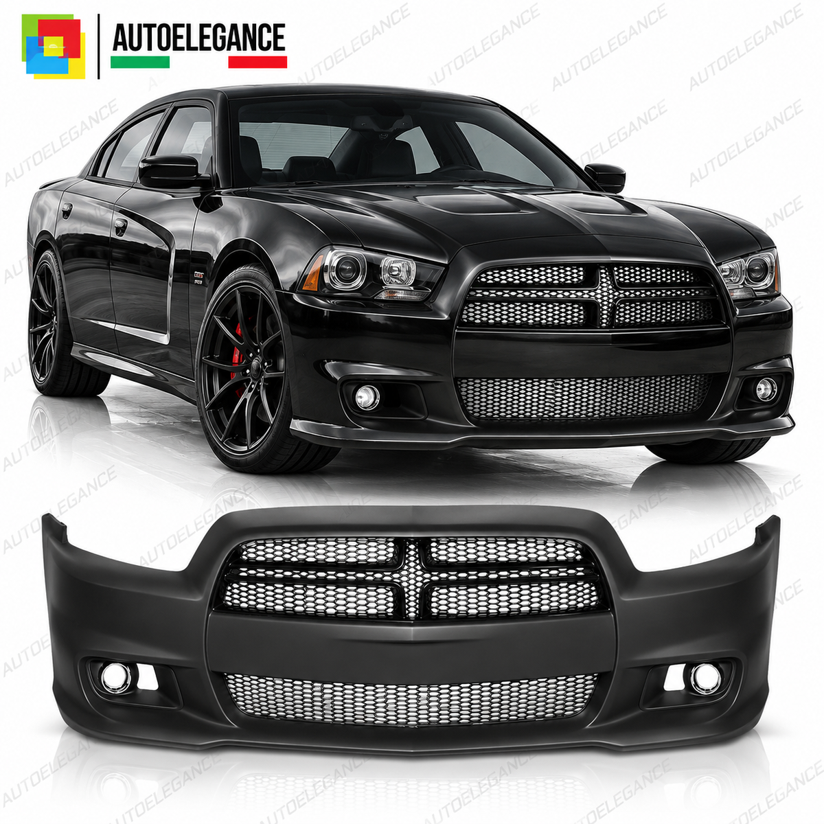 PARAURTI ANTERIORE SPORT adatto per DODGE CHARGER 11-15